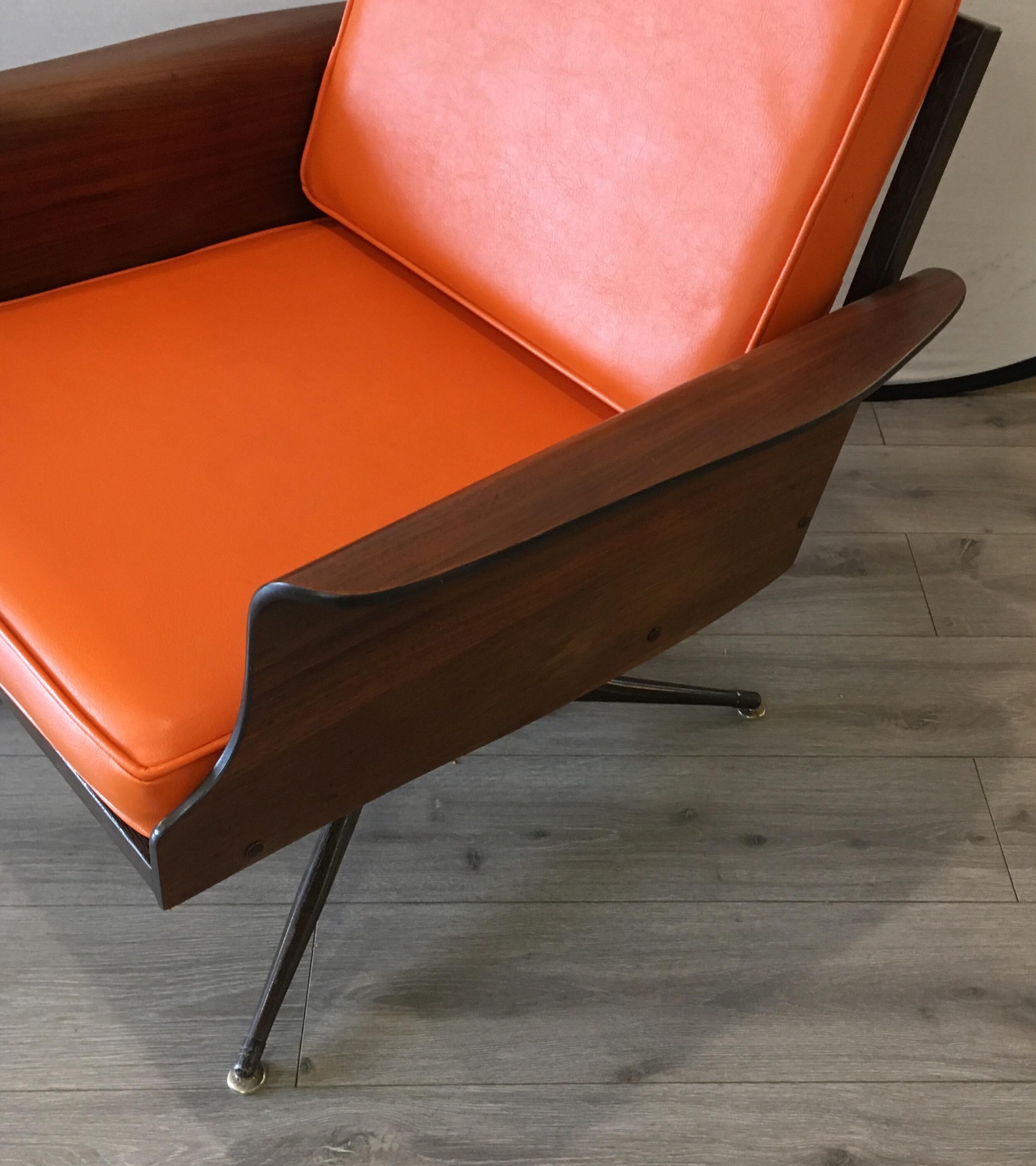 American Mid-Century Modern Lounge Chair 