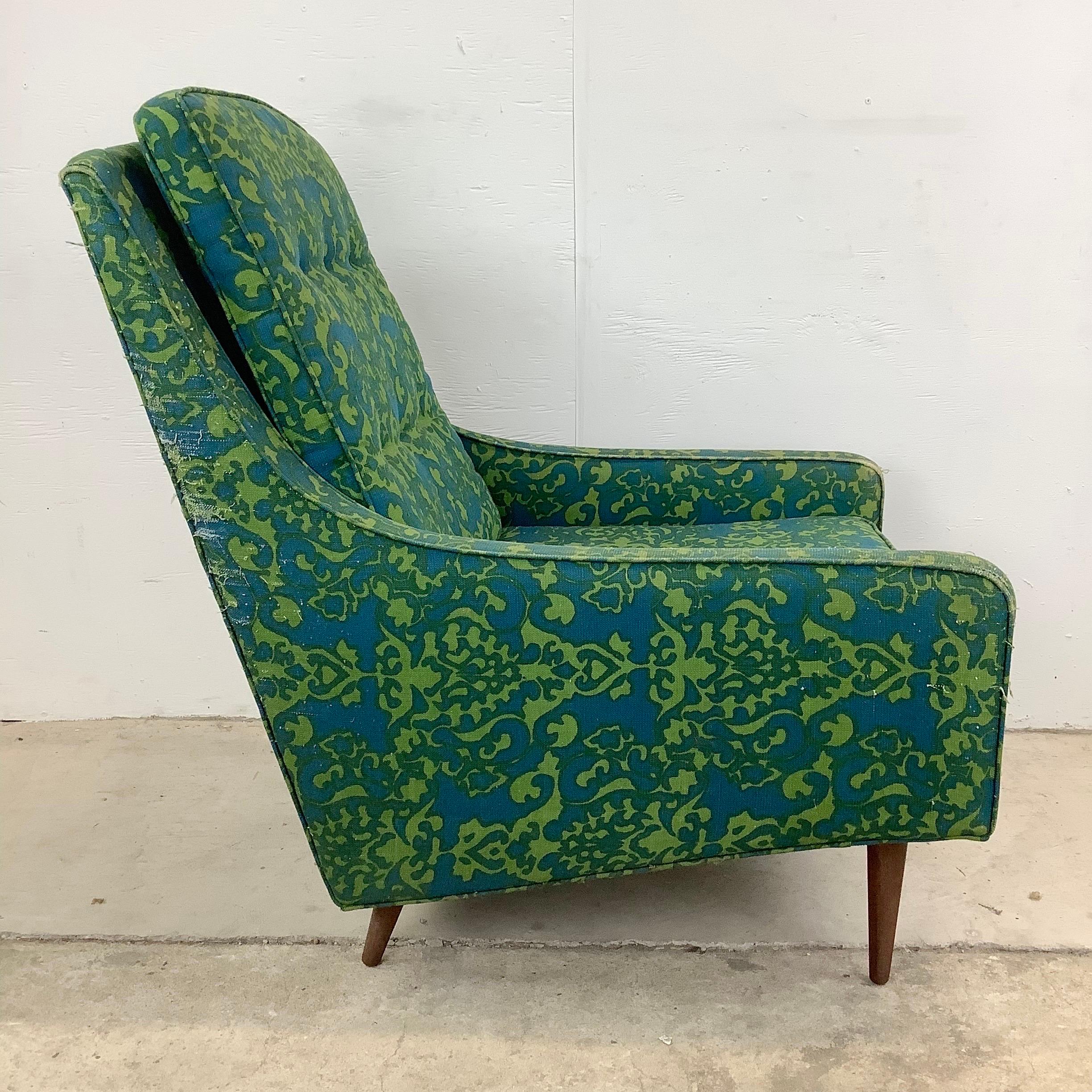 Unknown Mid-Century Modern Lounge Chair