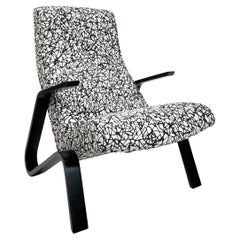 Mid-century Modern Lounge Chair "Grasshopper" by Eero Saarinen 1946