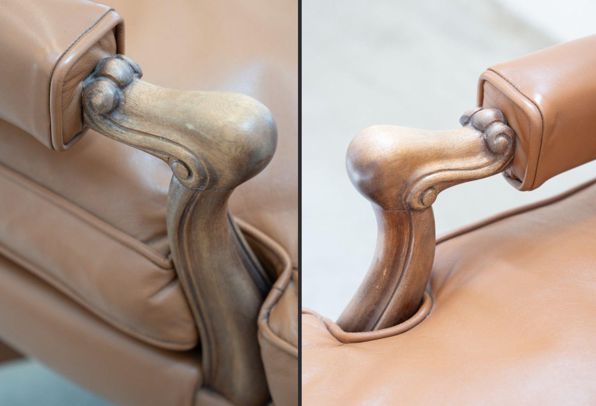 Moderner Loungesessel aus der Jahrhundertmitte - ikonisches Design-Statement

Dieser exquisite Loungesessel aus der Mitte des Jahrhunderts, der Form und Funktion in einem zeitlosen Design vereint, wertet Ihren Raum auf. Dieser Stuhl, der den Geist