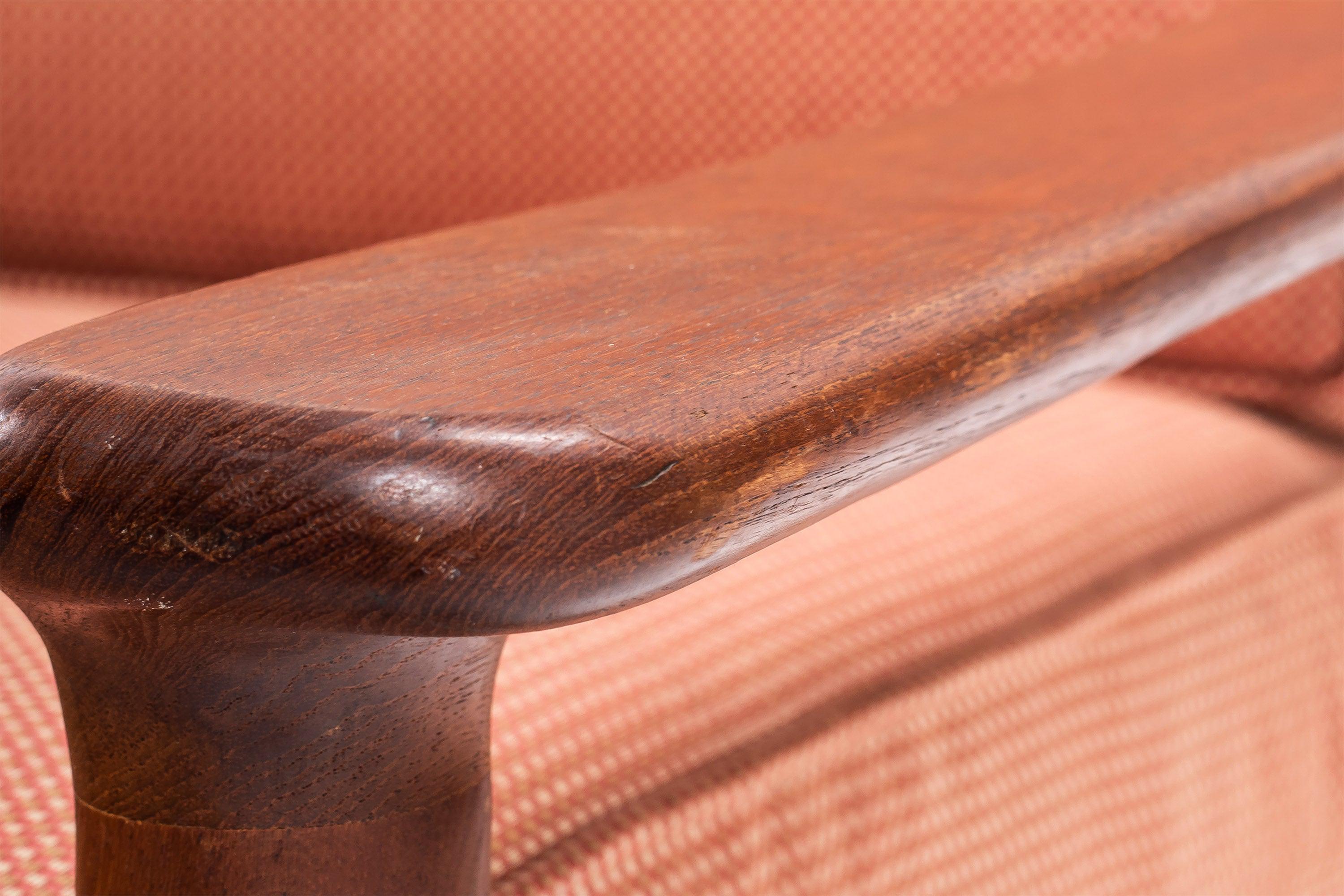 Fauteuil de salon en teck de style moderne du milieu du siècle dernier, à la manière de Poul Volther, vers 1970 en vente 10