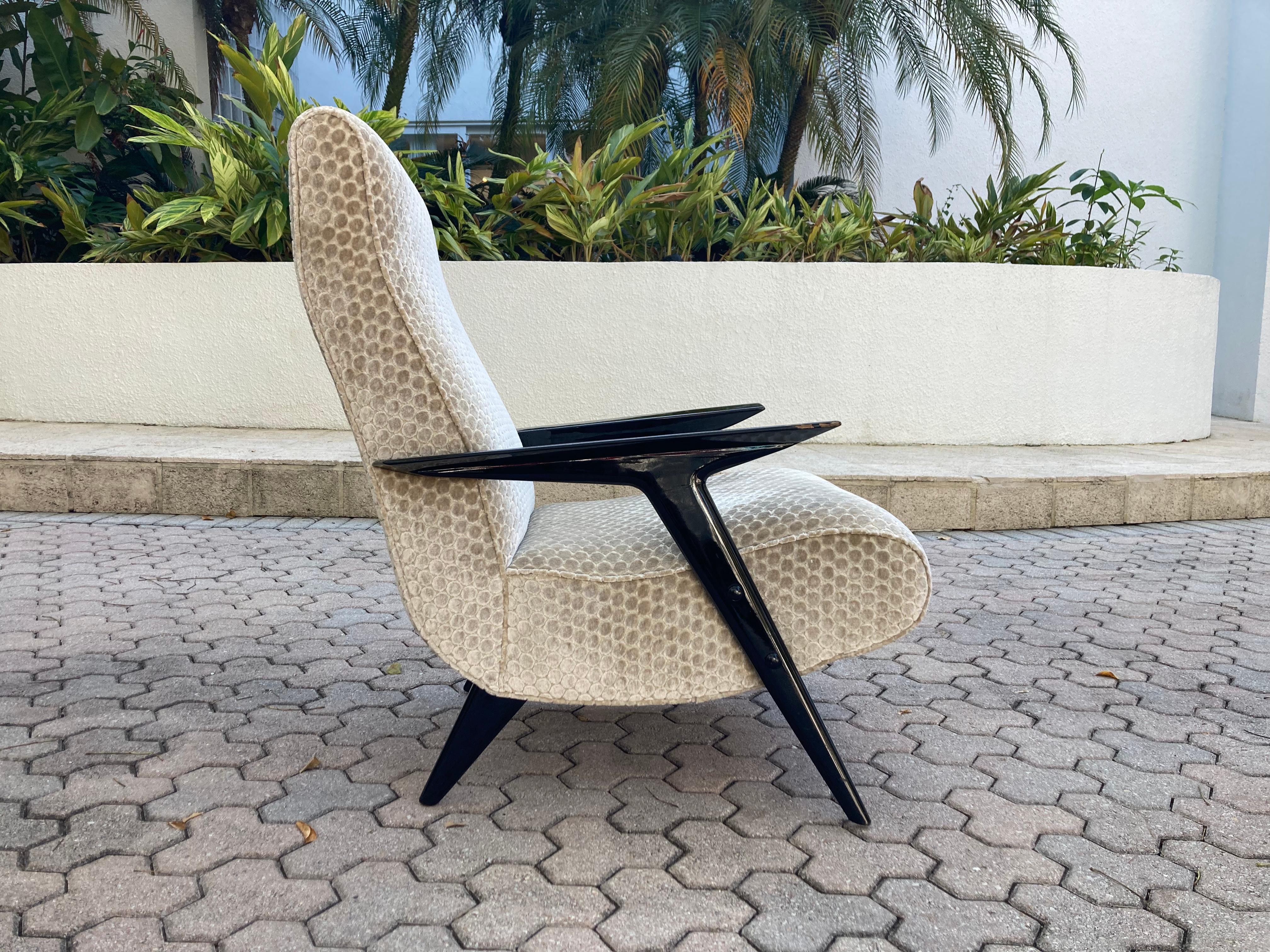 Mid-20th Century Mid-Century Modern, Lounge Chair, Italy, 1960s