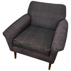 Mid-Century Modern Lounge Chair Newly Reupholstered