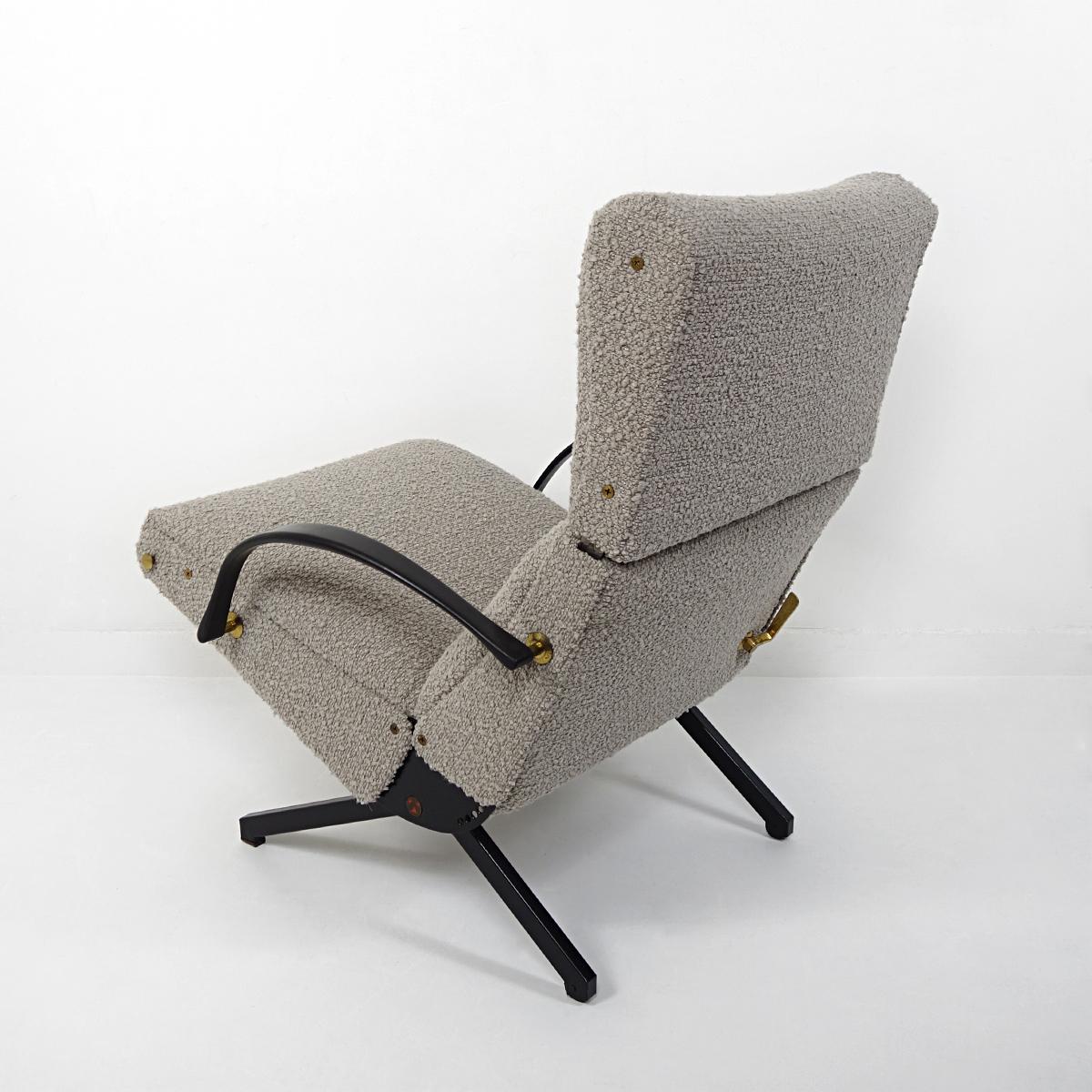 Mid-20th Century Mid-Century Modern Lounge Chair P40 by Osvaldo Borsani for Tecno