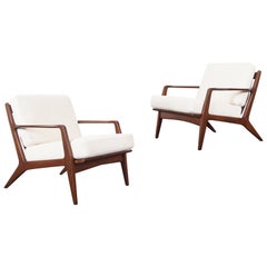 Mid-Century Modern Lounge Chairs by Ib Kofod Larsen
