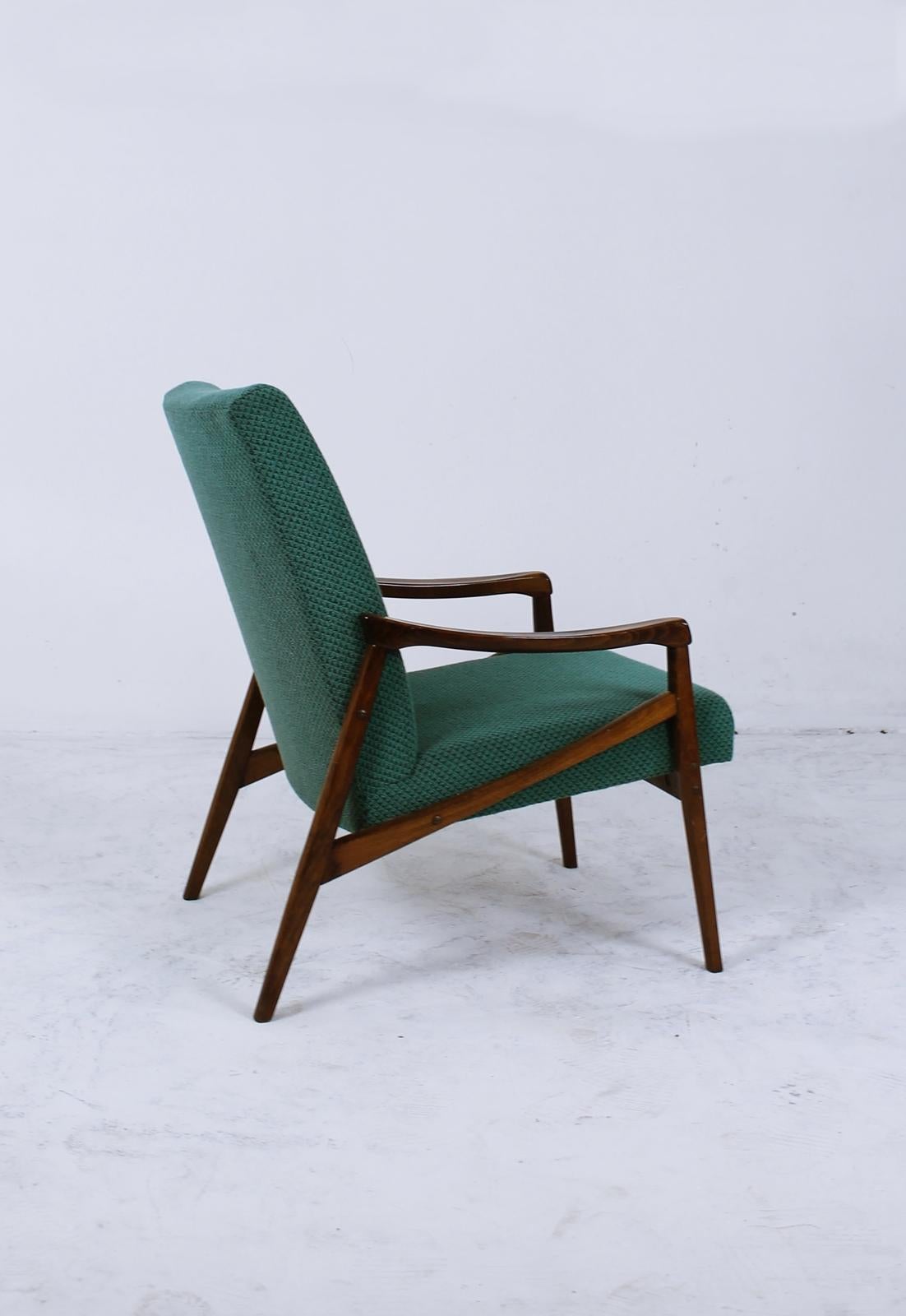 European Mid-Century Modern Lounge Chair by Jiří Jiroutek for Interier Praha