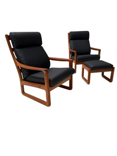 Mid-Century Modern Lounge Chairs by Johannes Andersen, Teak, 1960s