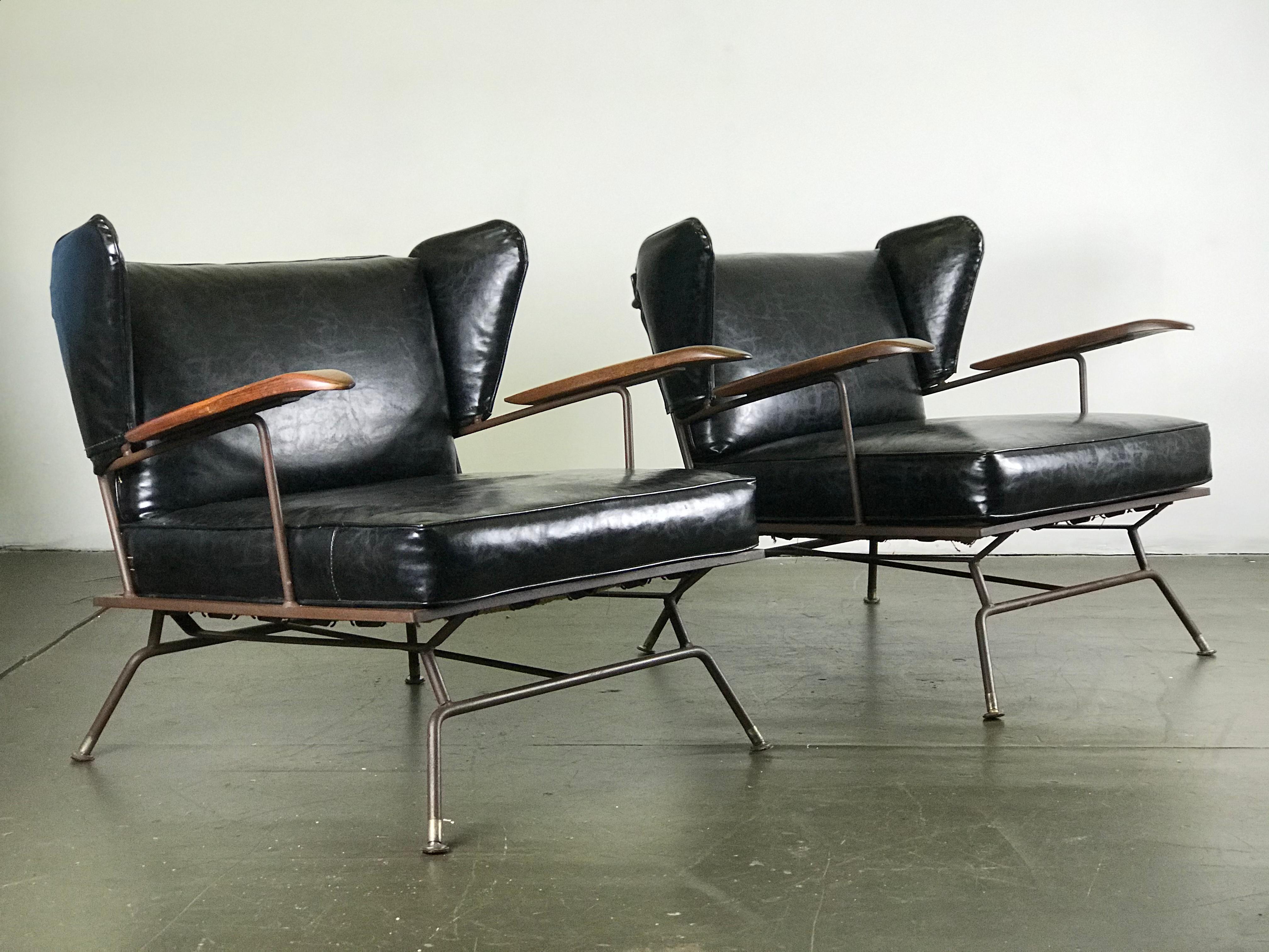 Mid-Century Modern Lounge Chairs by Max Stout 5