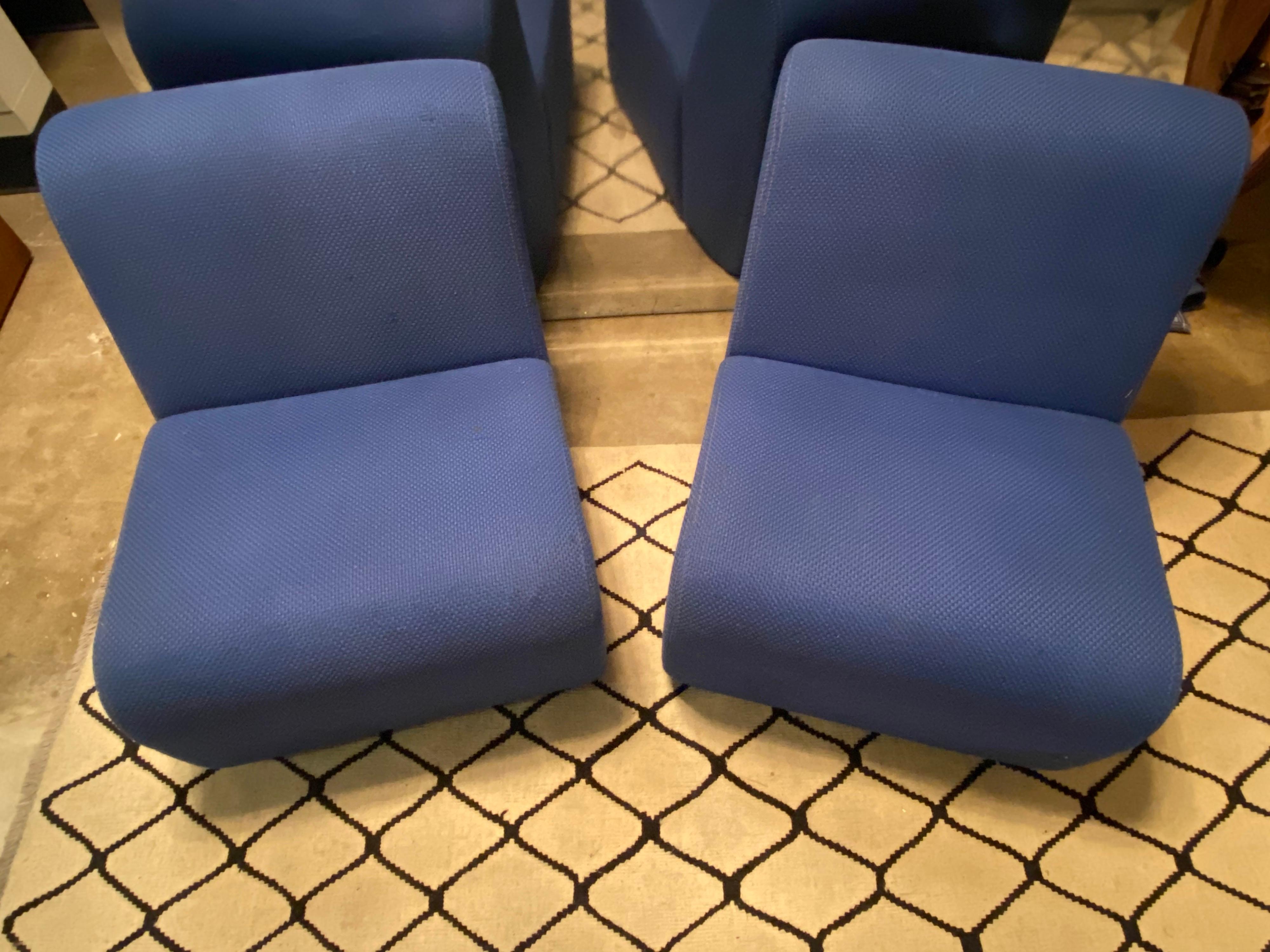 American Mid-Century Modern Lounge Chairs Designed by John Mascheroni