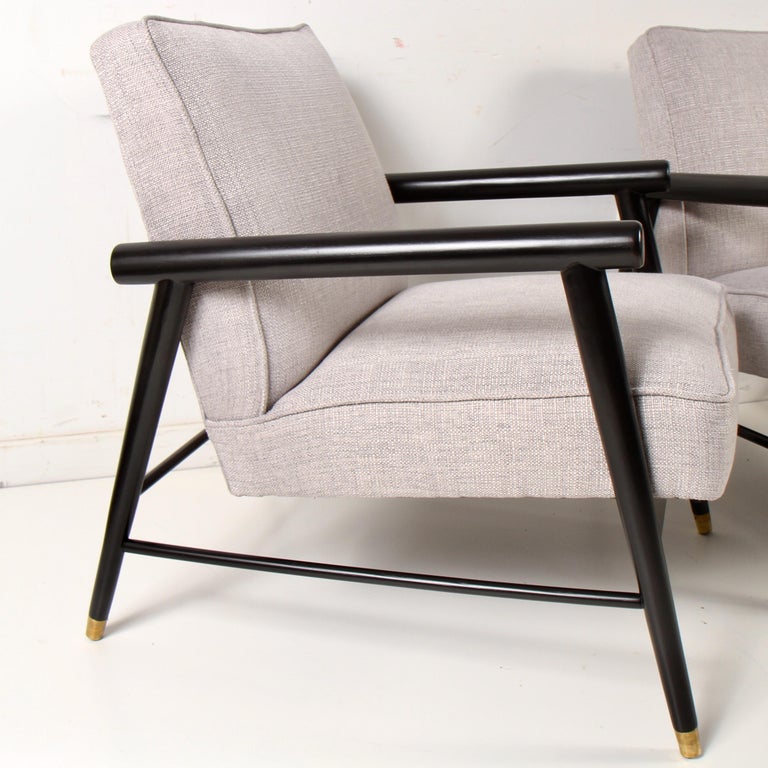 MidCentury Modern Lounge Chairs at 1stDibs