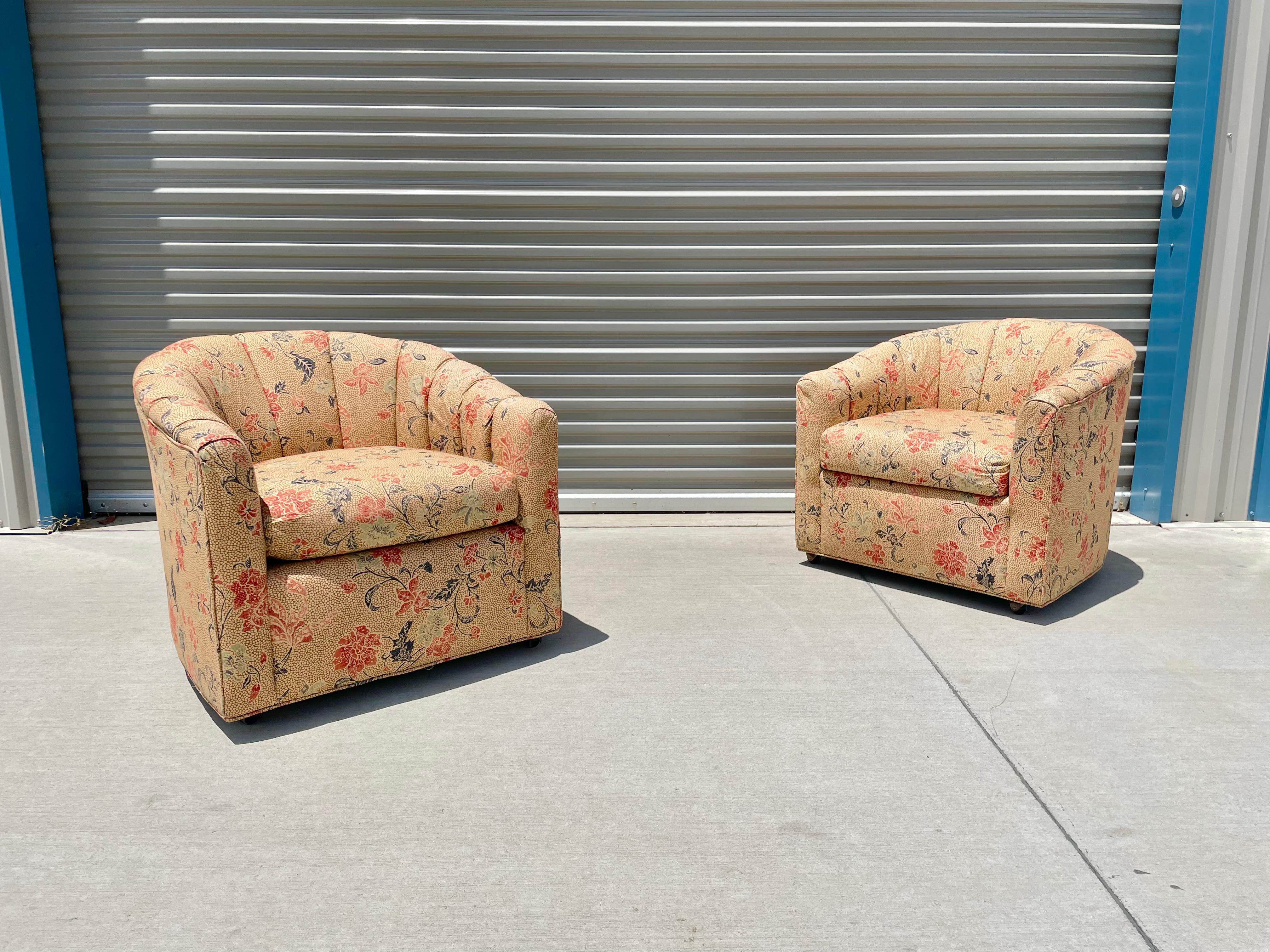 American Mid-Century Modern Lounge Chairs