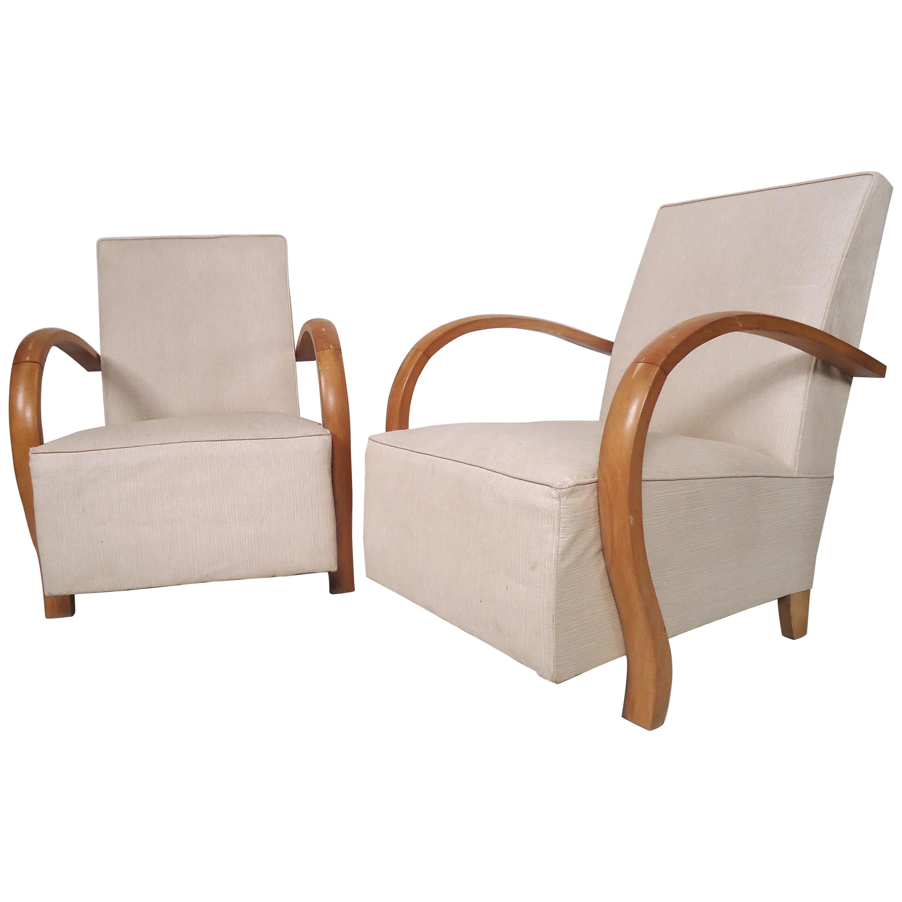 Mid-Century Modern Lounge Chairs