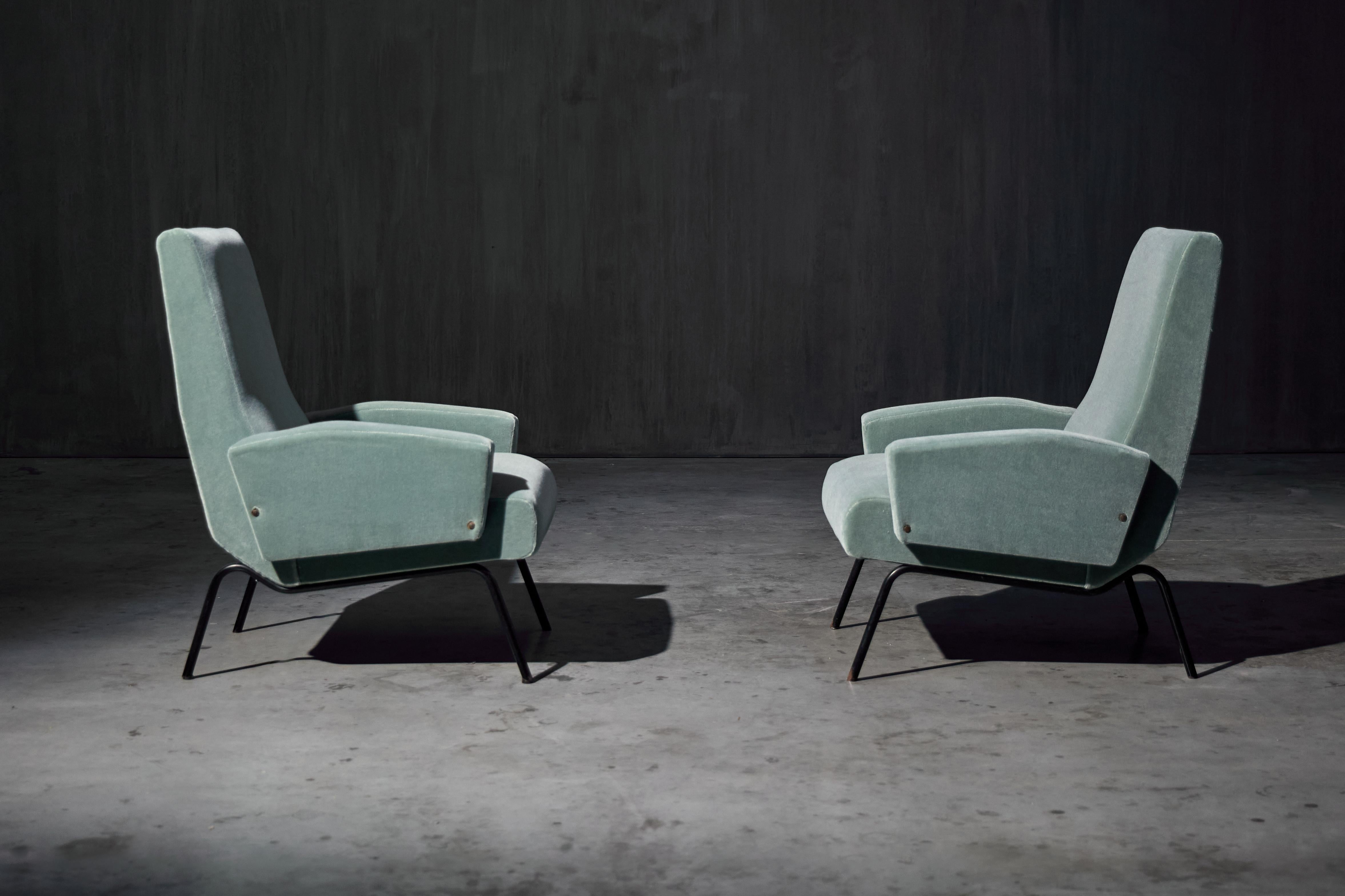 Chaises longues The Moderns dans le style de Gastone Rinaldi, Italie, années 1950 Excellent état - En vente à Antwerp, BE