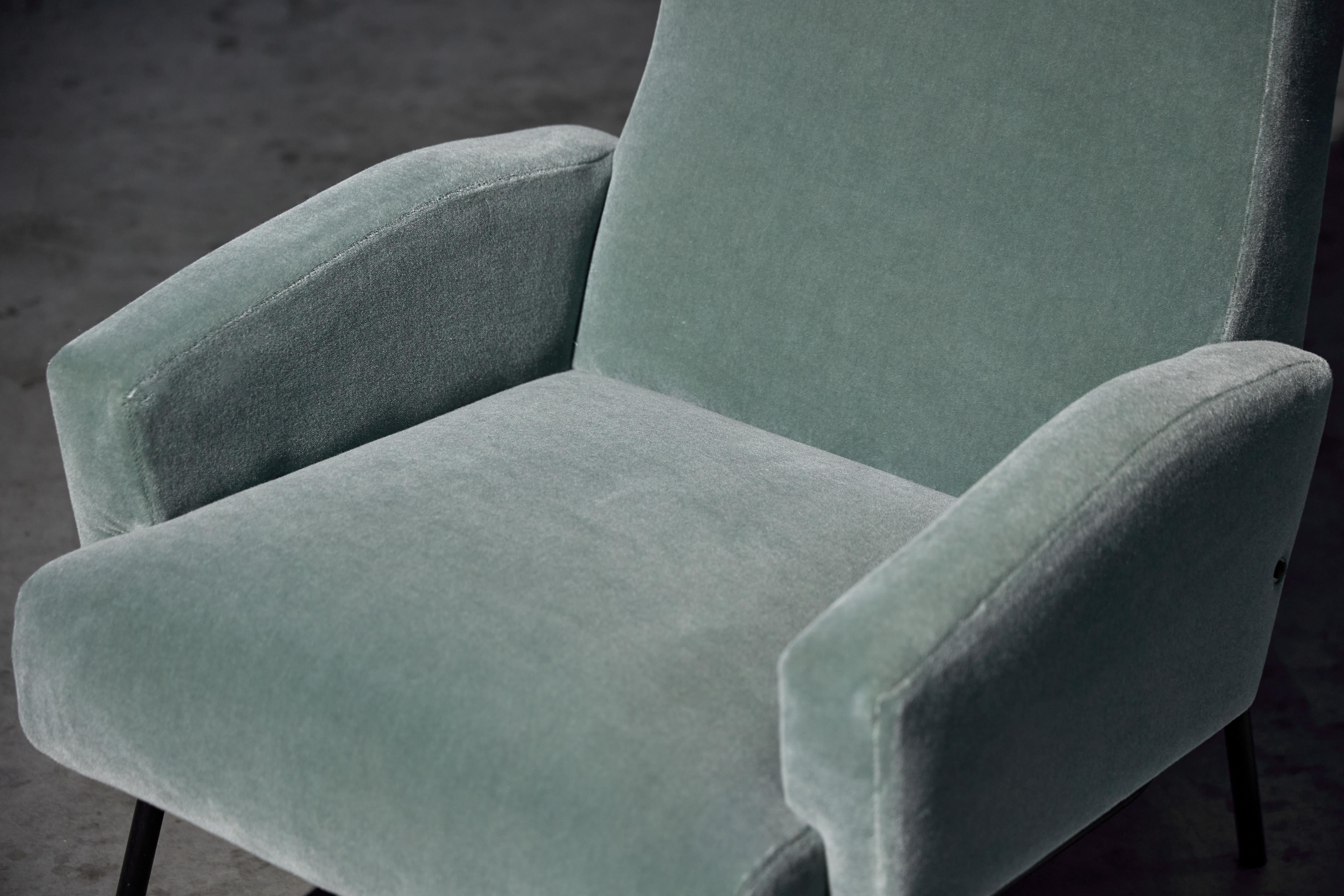 Tissu Chaises longues The Moderns dans le style de Gastone Rinaldi, Italie, années 1950 en vente