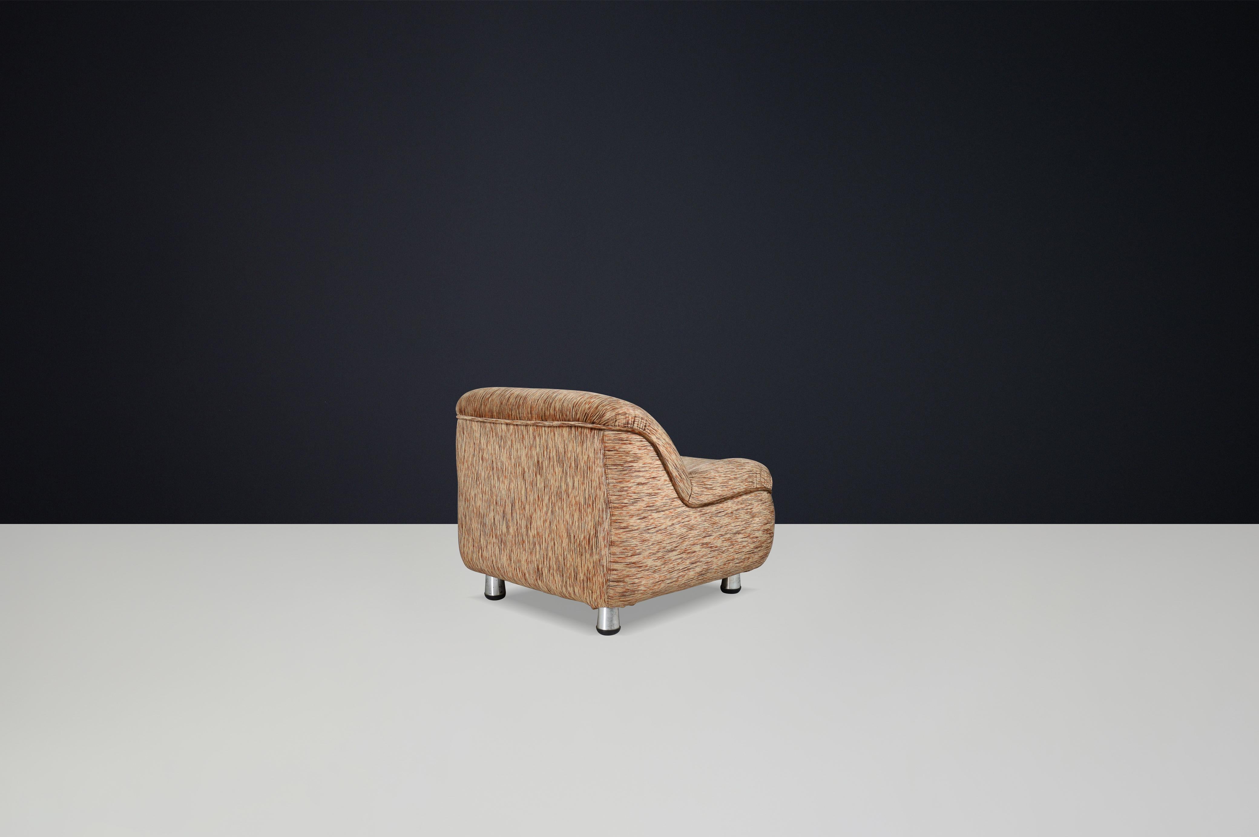 Moderne Loungesessel aus der Mitte des Jahrhunderts im Stil von Guido Faleschini, Italien, 1970er Jahre im Angebot 1
