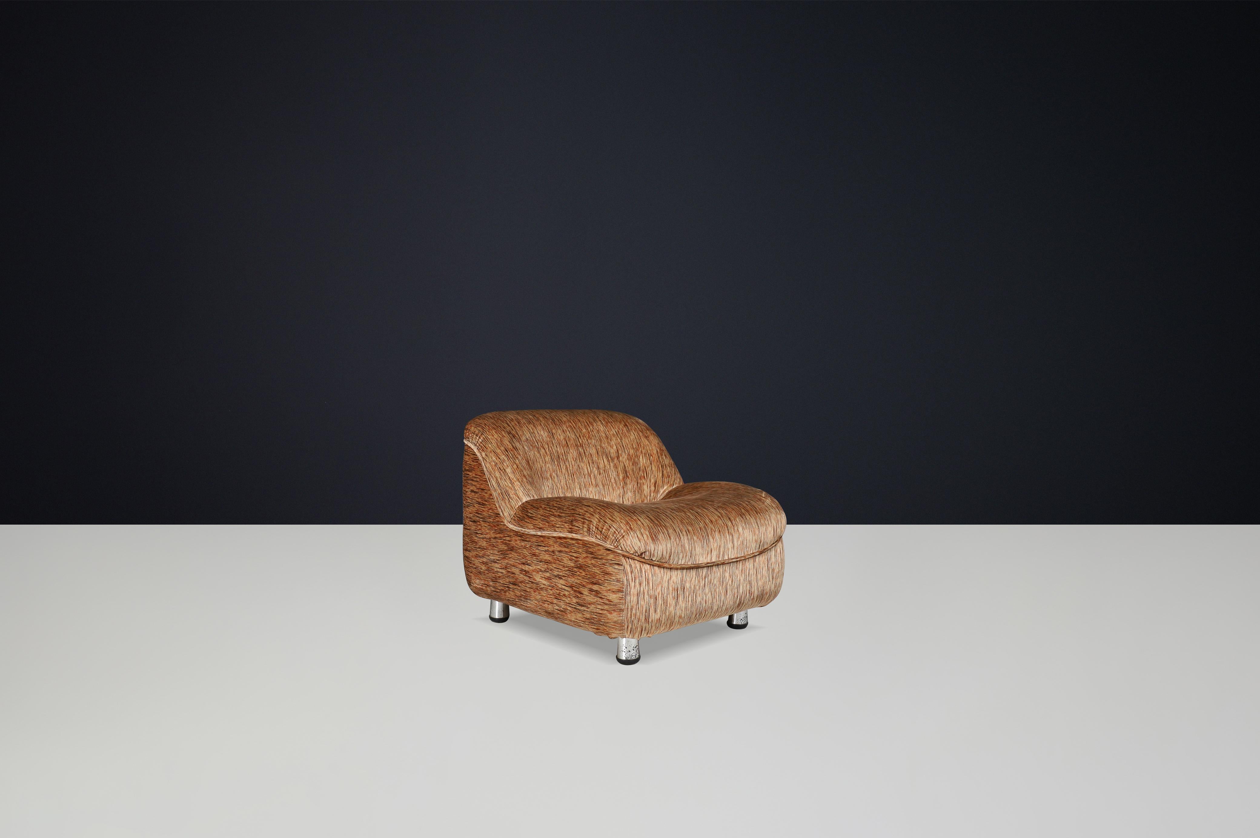 Moderne Loungesessel aus der Mitte des Jahrhunderts im Stil von Guido Faleschini, Italien, 1970er Jahre im Angebot 2