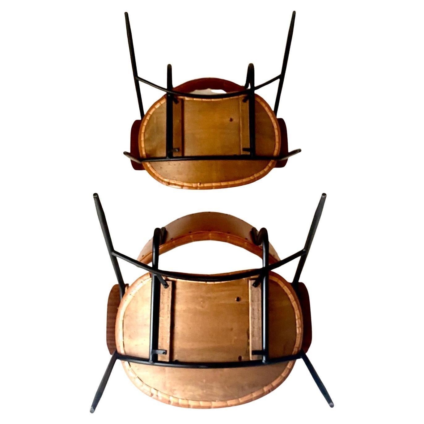 Moderne italienische Sessel, zweier-Set, Gastone Rinaldi, Italien 1960er Jahre im Angebot 10