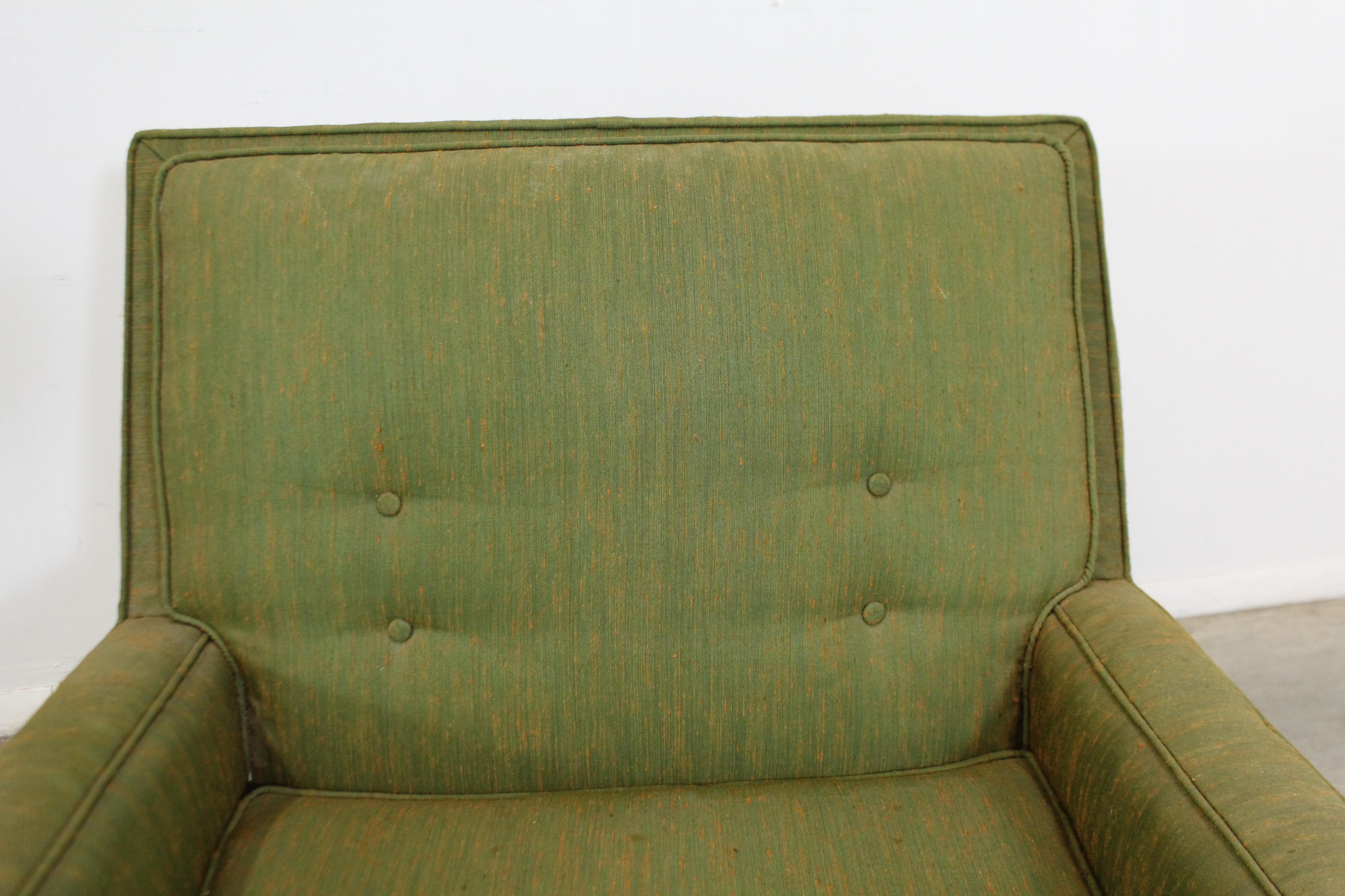 Mid-Century Modern Lounge Club Chair by Kroehler In Good Condition In Wilmington, DE