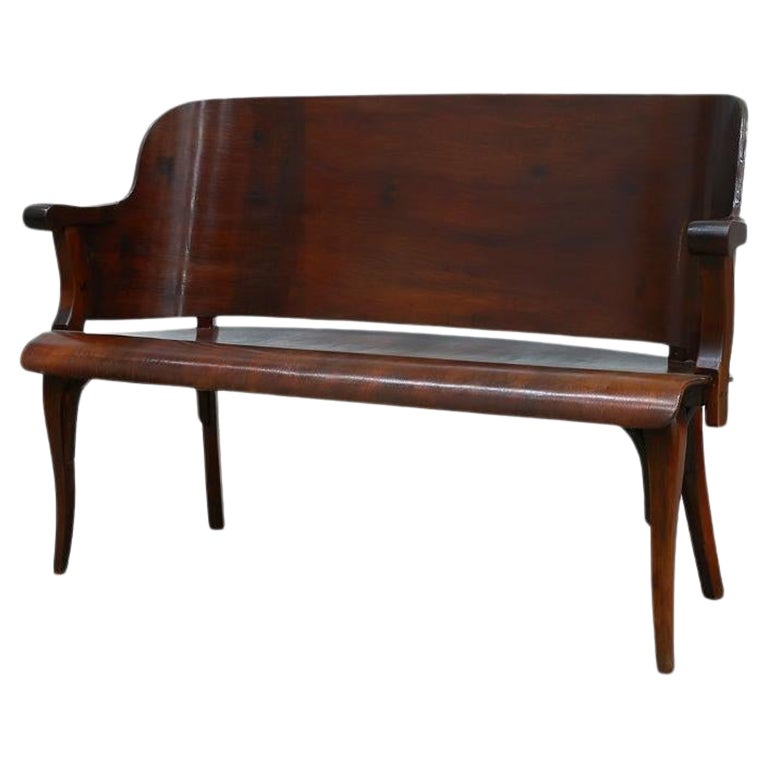 Causeuse en bois courbé The Moderns par Cimo, c. 1950s