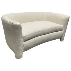 Causeuse The Modernity en bouclé