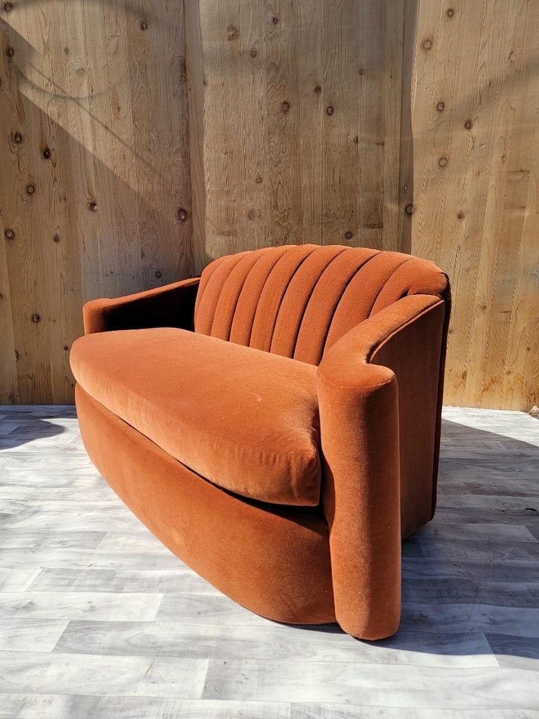 MidCentury Modern Loveseats by Larry Laslo for Directional, Pair For