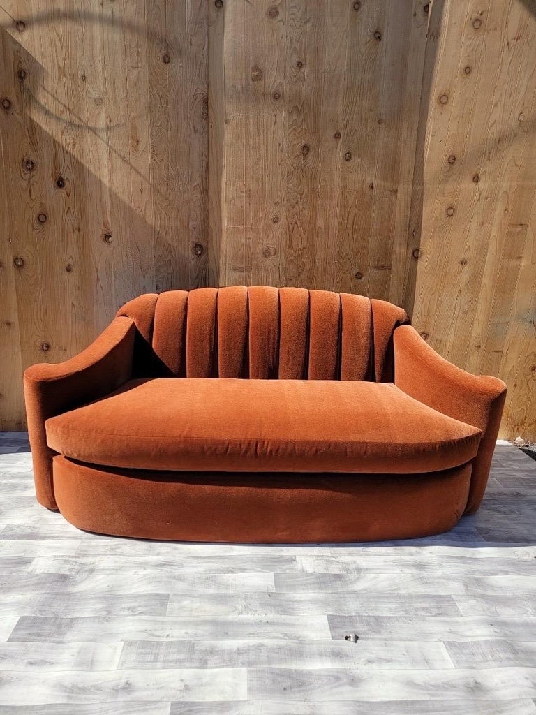 MidCentury Modern Loveseats by Larry Laslo for Directional, Pair For