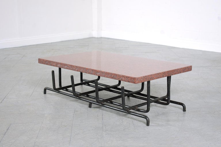 MidCentury Modern Low Coffee Table For Sale at 1stDibs