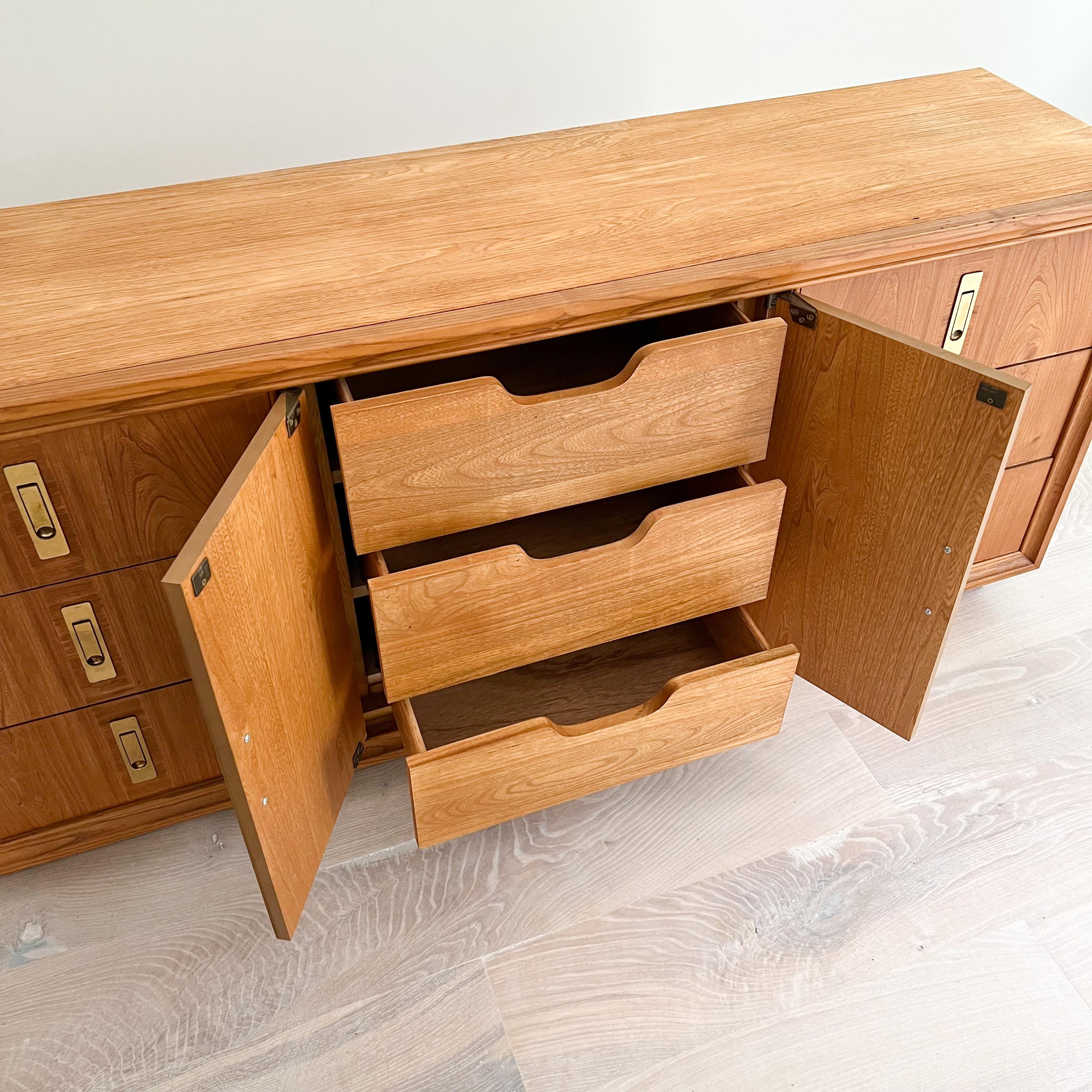 Mid Century Modern Low Dresser by American Drew 3