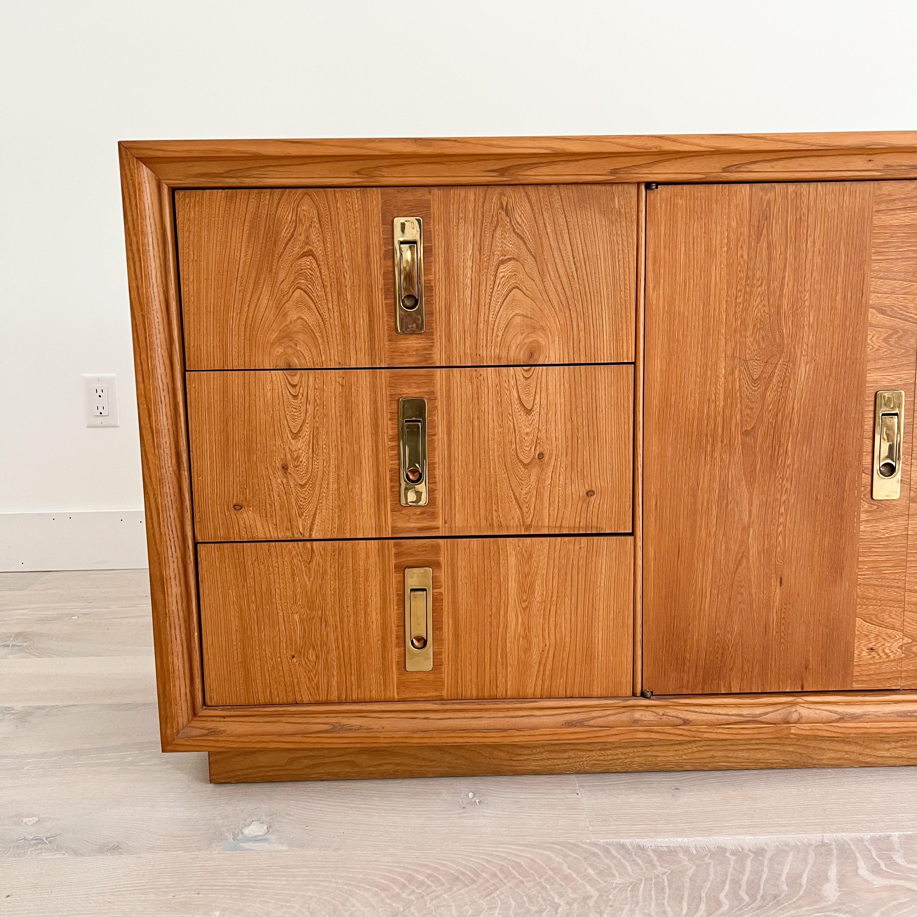Mid Century Modern Low Dresser by American Drew 5