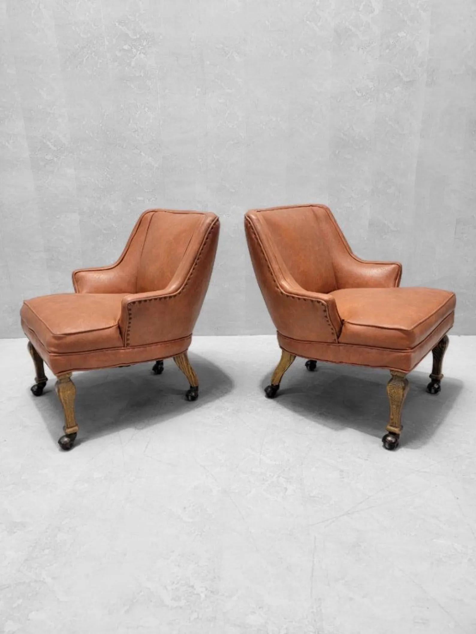 Sedie da tavolo a basso profilo moderne del Mid Century - Set di 4 in vendita 1
