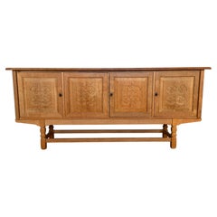 Mid Century Modern, Low Sideboard in Oak, Danish Cabinetmaker, 1960s