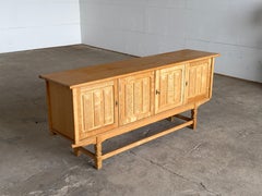 Credenza bassa moderna di metà secolo in Oak, Danimarca, anni '60