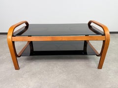 Mid-century modern low table by Thonet Debrecen