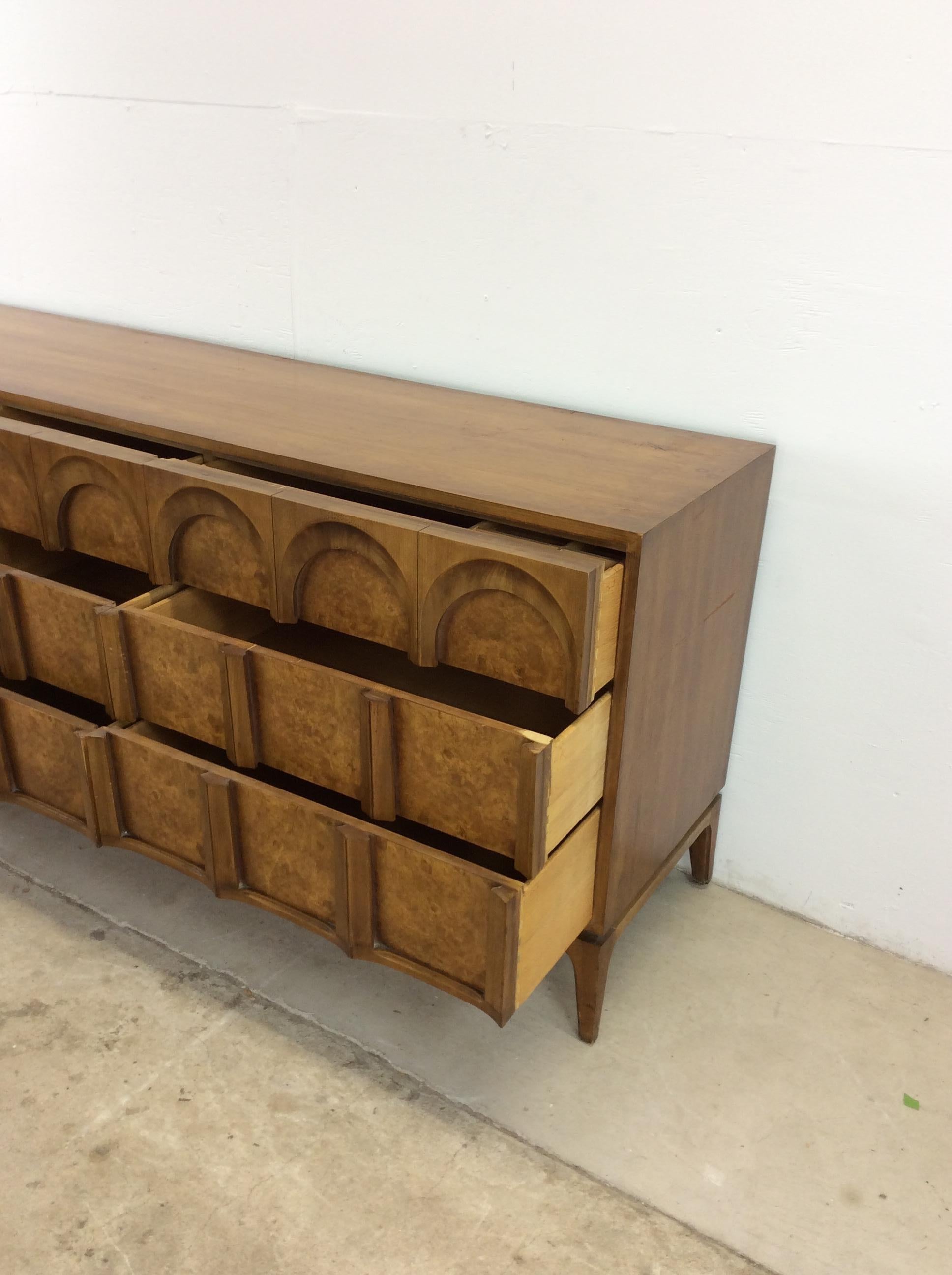 Wood Mid Century Modern Lowboy Dresser by Thomasville