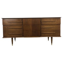 Mid Century Modern Lowboy Dresser by United Furniture