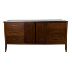 Mid-Century Modern Lowboy Dresser from Saga Series by Broyhill