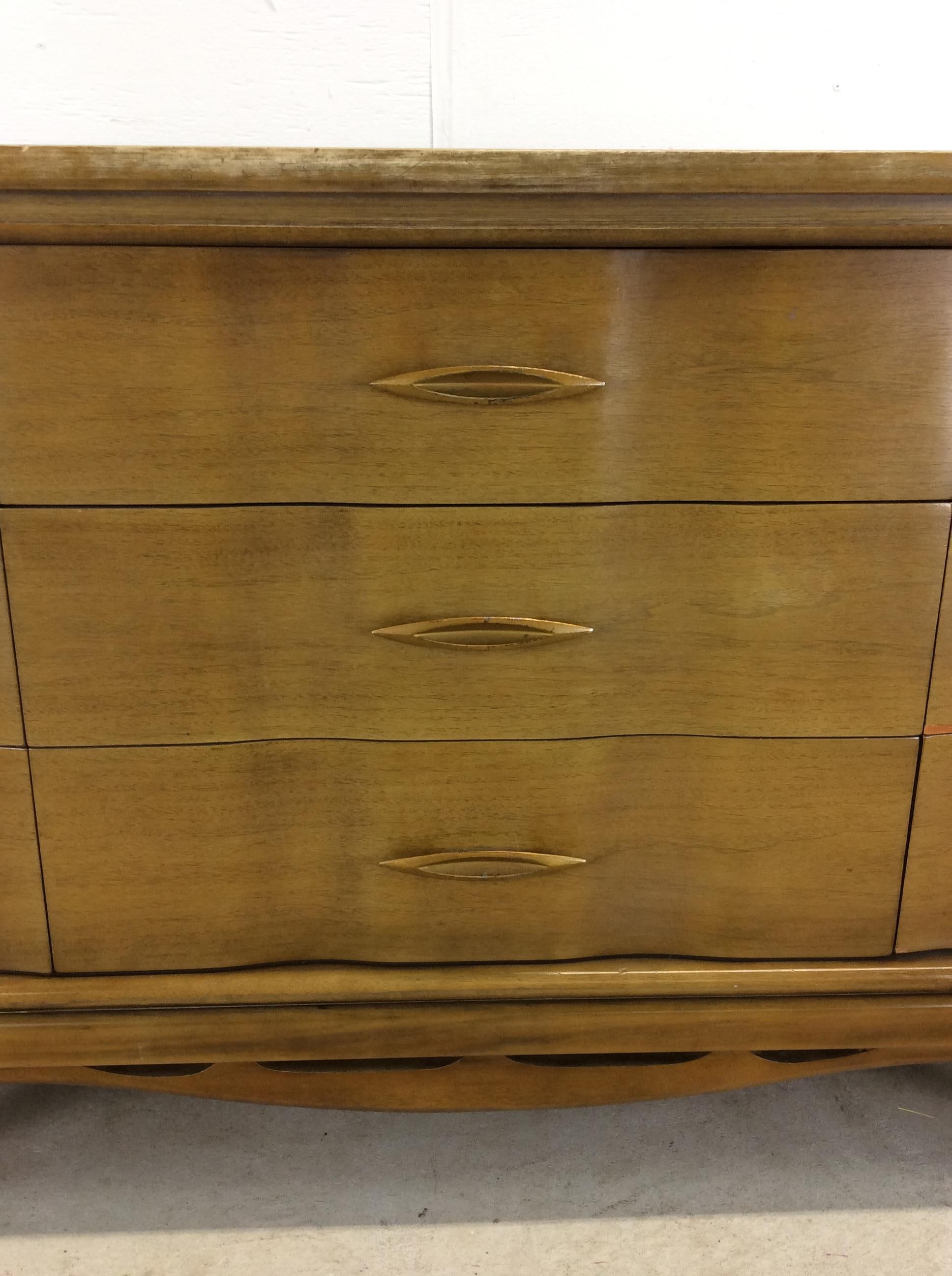 Mid Century Modern Lowboy Dresser 