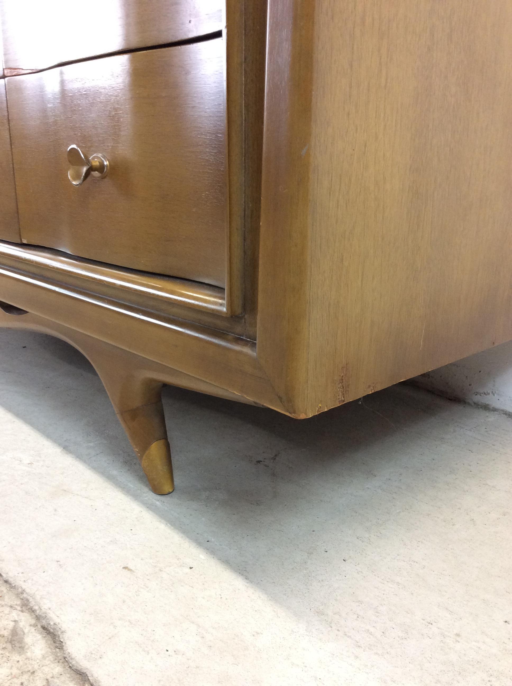 Mid Century Modern Lowboy Dresser 