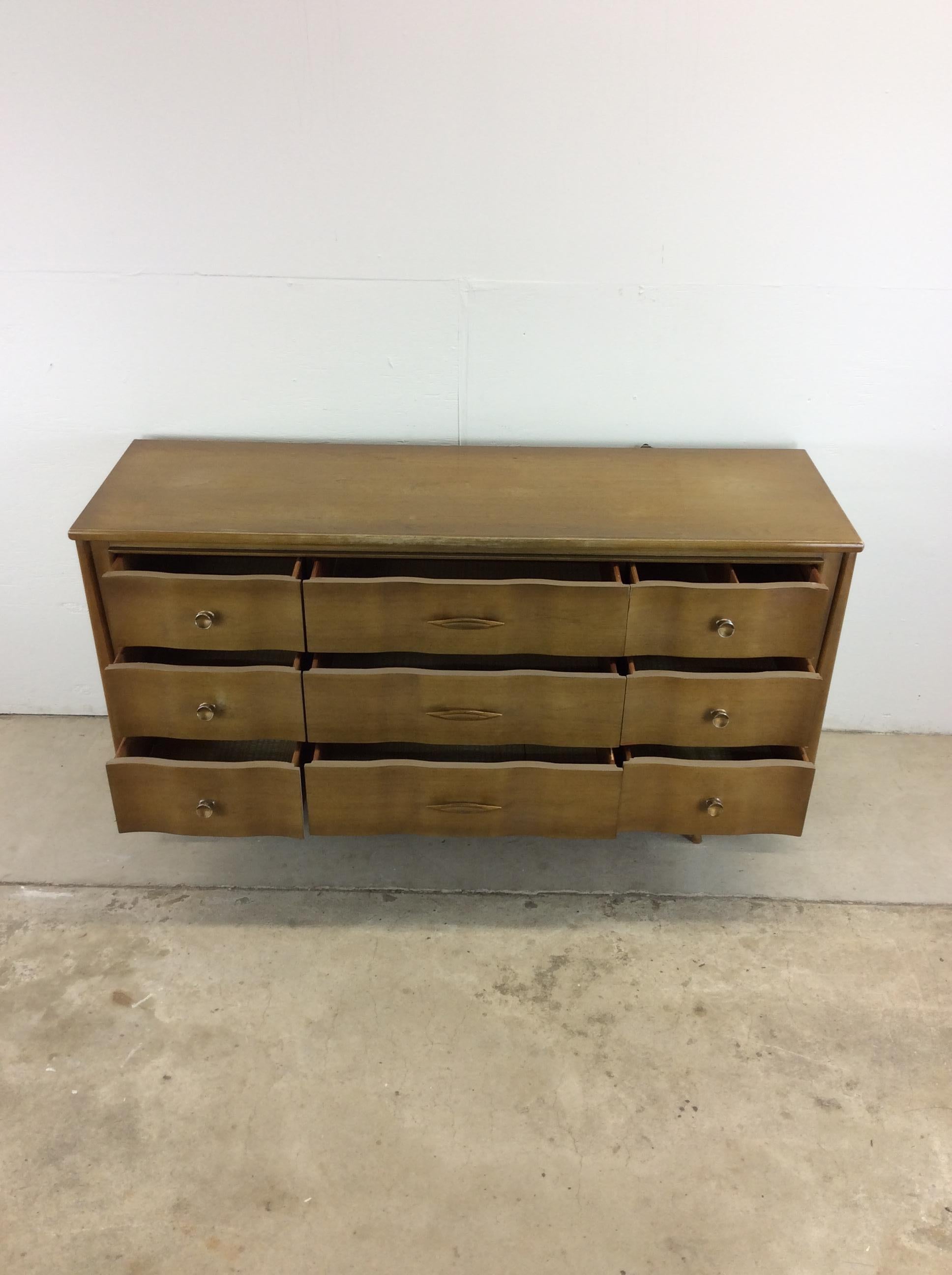 Mid Century Modern Lowboy Dresser 