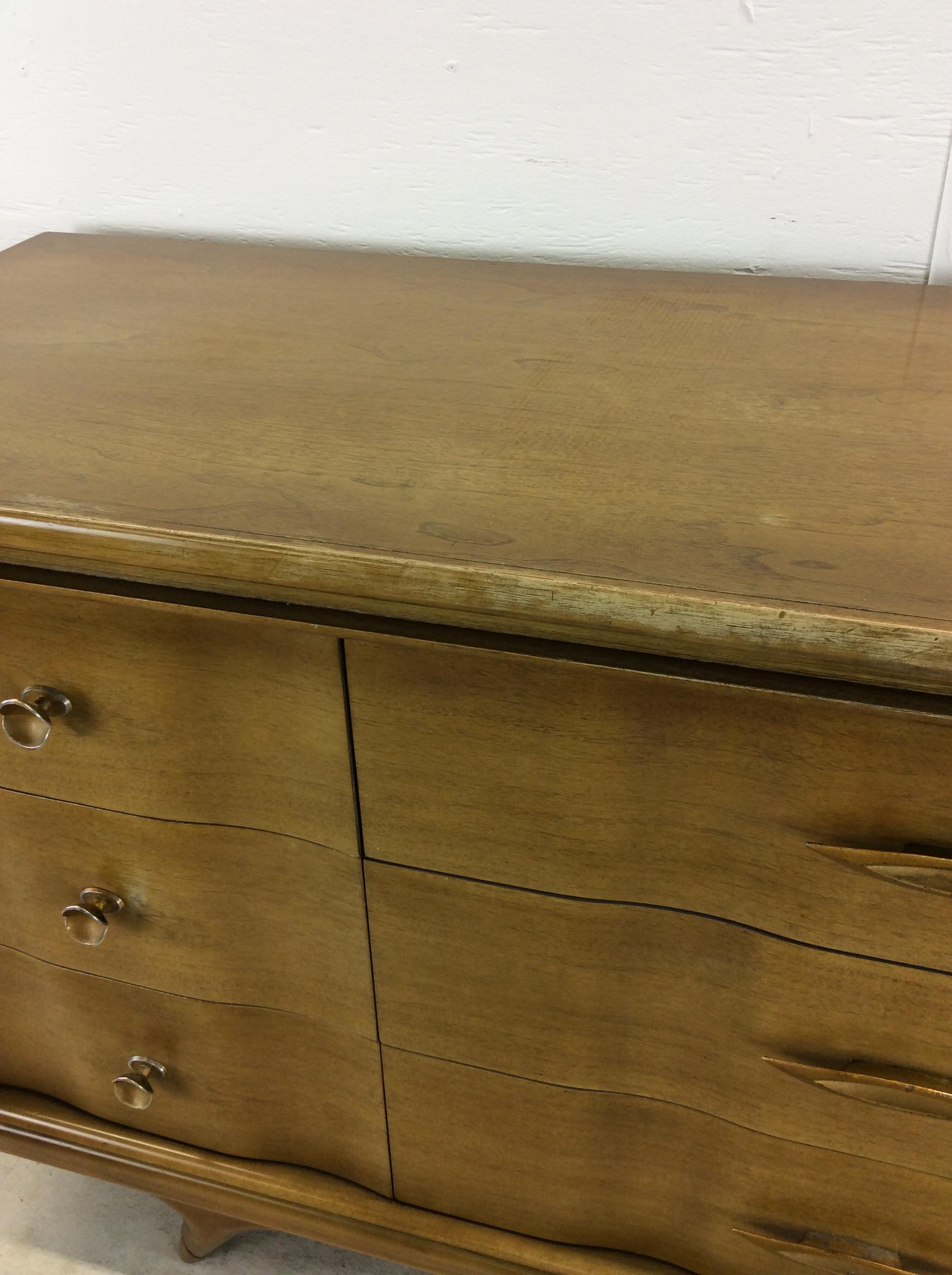 Mid Century Modern Lowboy Dresser 
