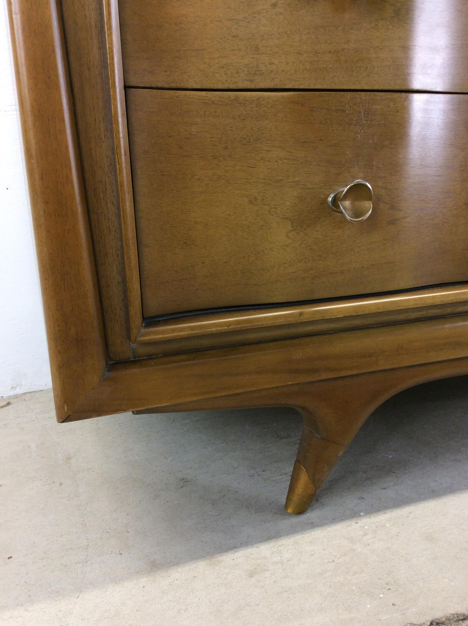 Mid Century Modern Lowboy Dresser 