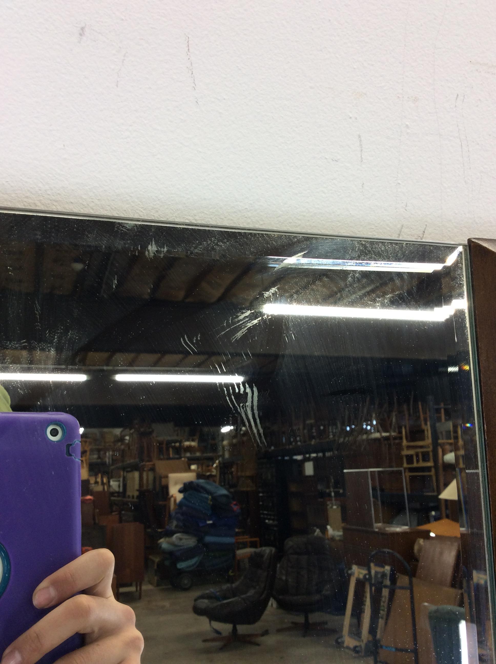 Mid Century Modern Lowboy Dresser with Mirror by American of Martinsville 6