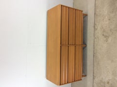 Mid Century Modern Lowboy Dresser with Mirror by Heywood Wakefield