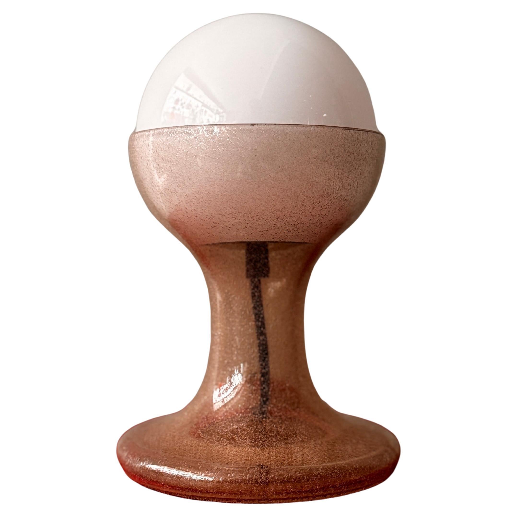 Lampada da tavolo LT215 di Carlo Nason per Mazzega, 1970, Italia