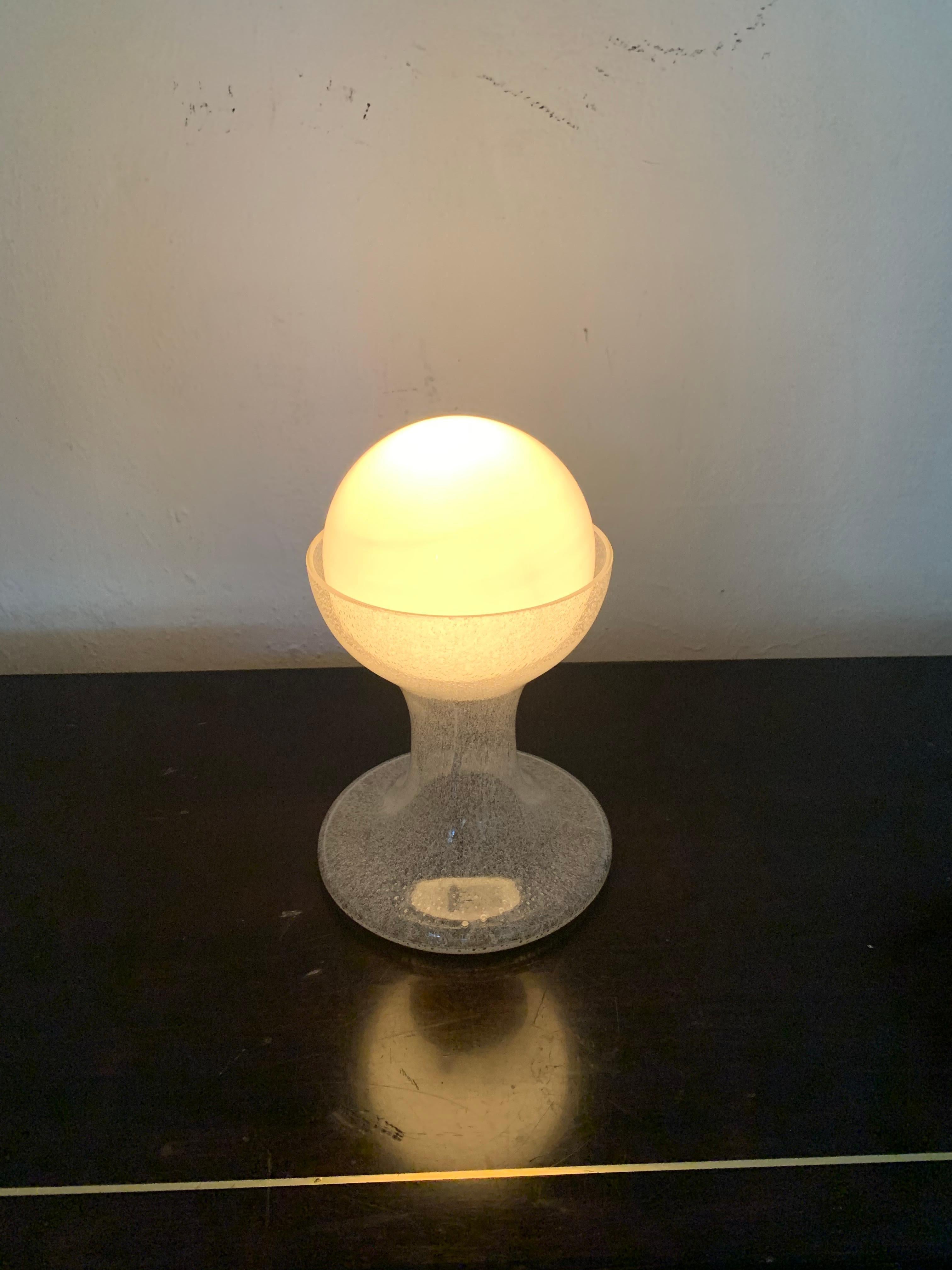 Mid-Century Modern  Table Lamp by Carlo Nason for Mazzega, 1970 4