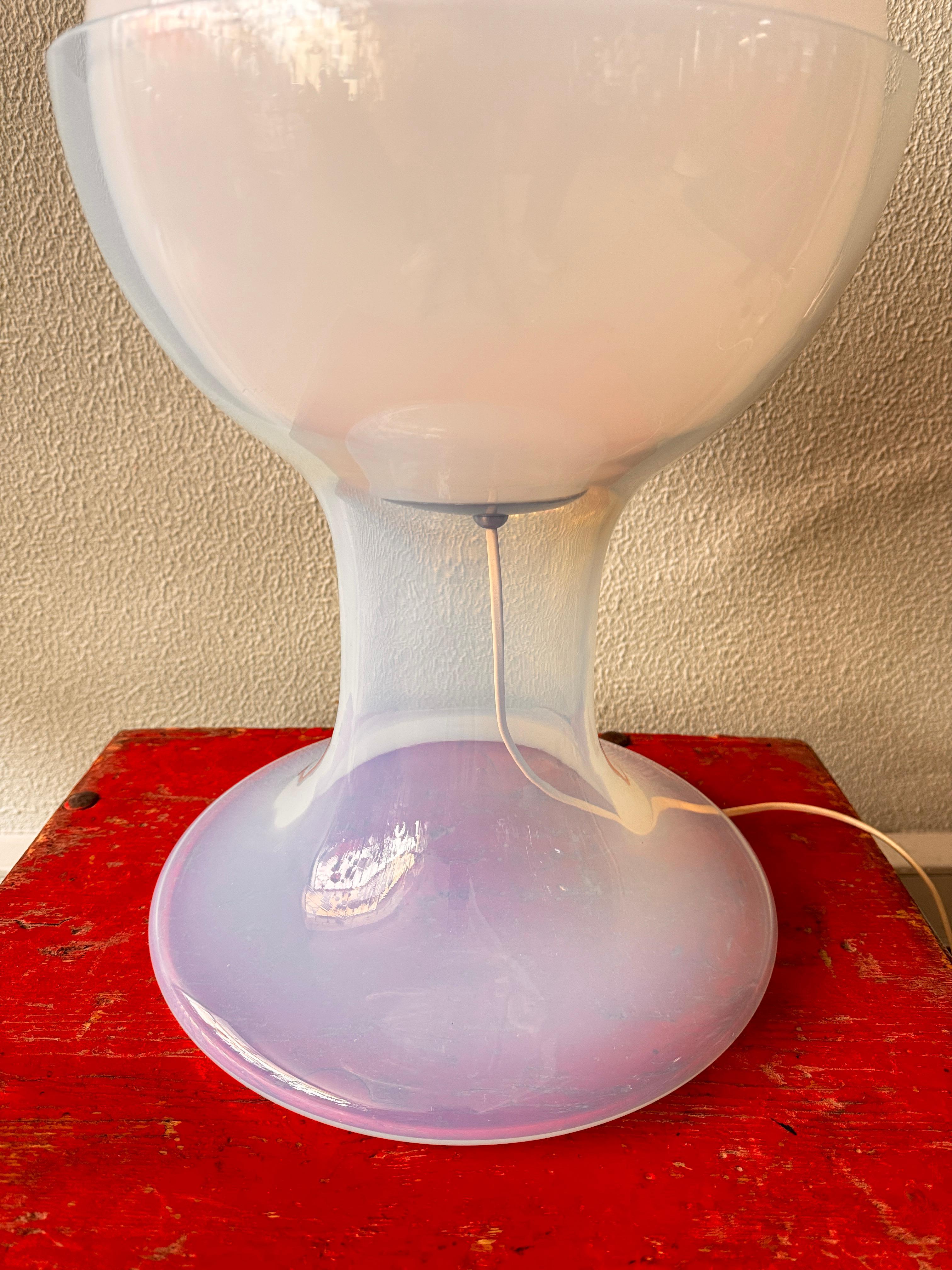 Lampada da tavolo LT216 di Carlo Nason per Mazzega, 1970, Italia In condizioni buone in vendita a Lisboa, PT