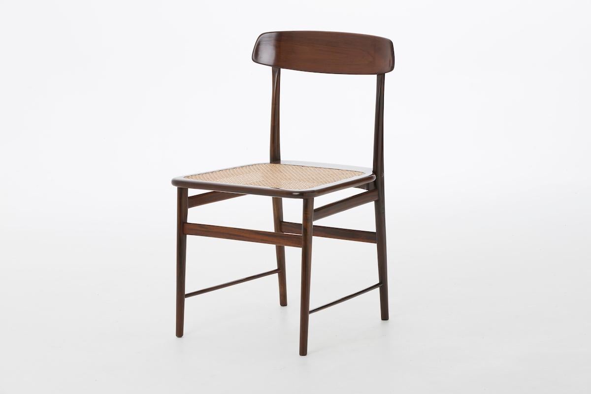 Mid-20th Century Mid-Century Modern Lucio Costa Hardwood Chair by the Designer Sergio Rodrigues