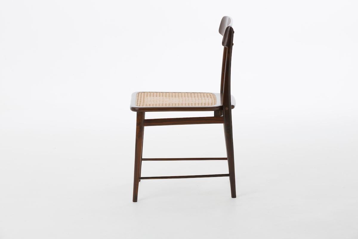 Mid-Century Modern Lucio Costa Hardwood Chair by the Designer Sergio Rodrigues 1