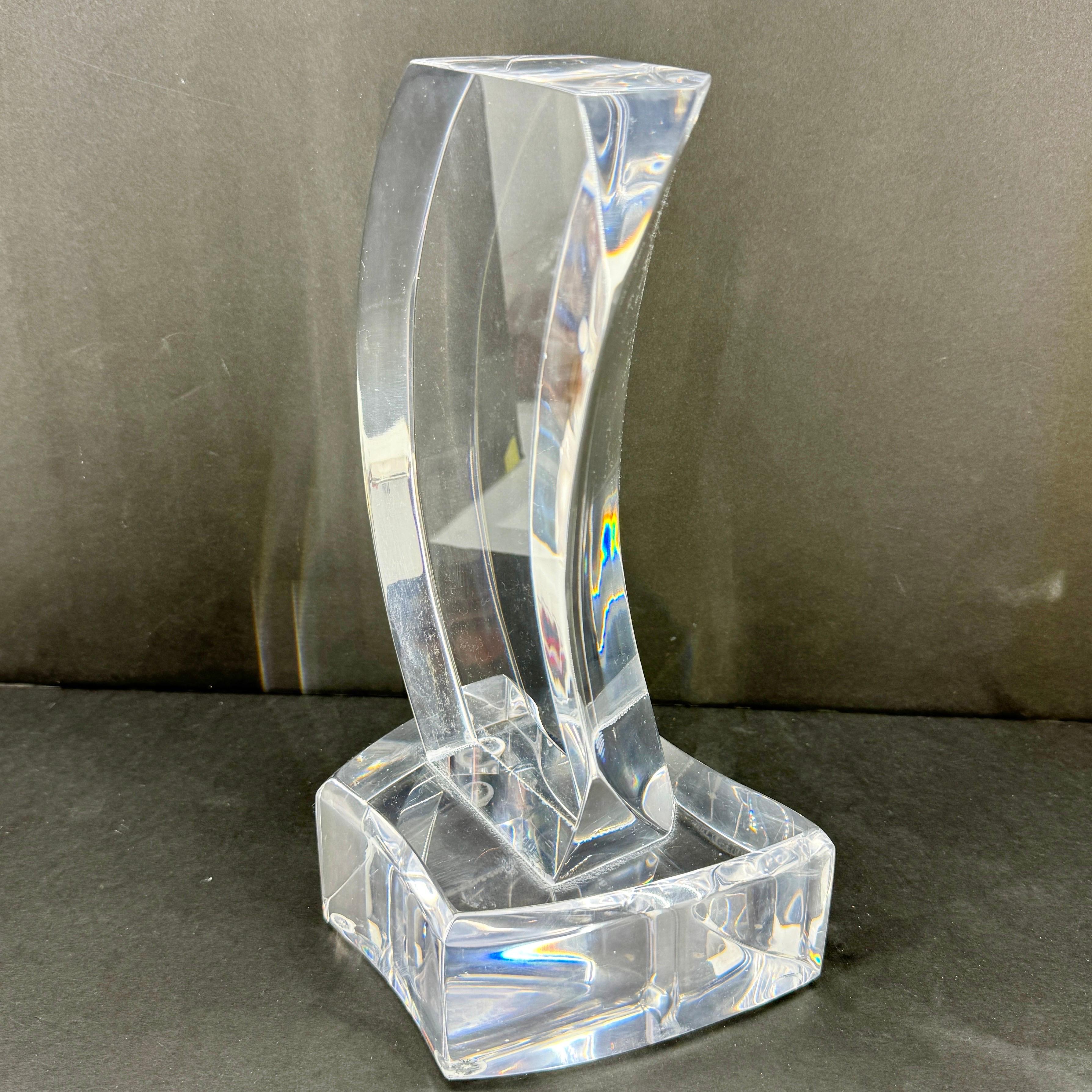 Mid-Century Modern Lucite Abstract Table Sculpture  For Sale 8