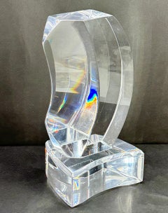 Mid-Century Modern Lucite Abstract Table Sculpture